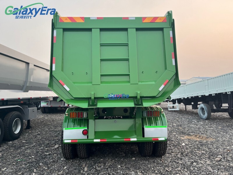 3 Axle End Dump Semi Trailers