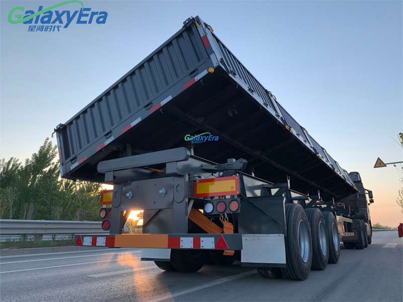 Side Dump Semi Trailer