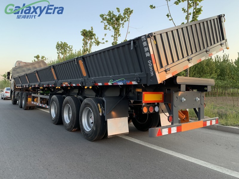 Side Dump Semi Trailer