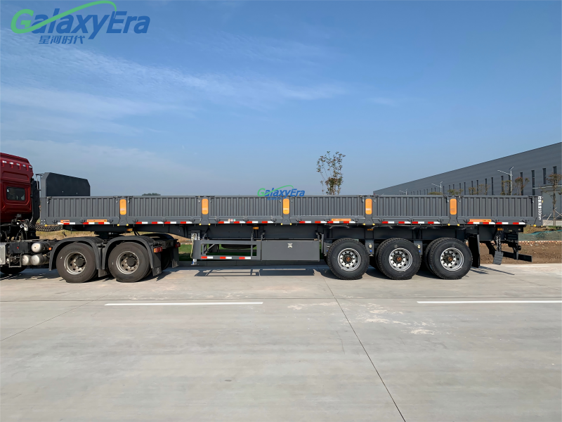 Side Dump Semi Trailer