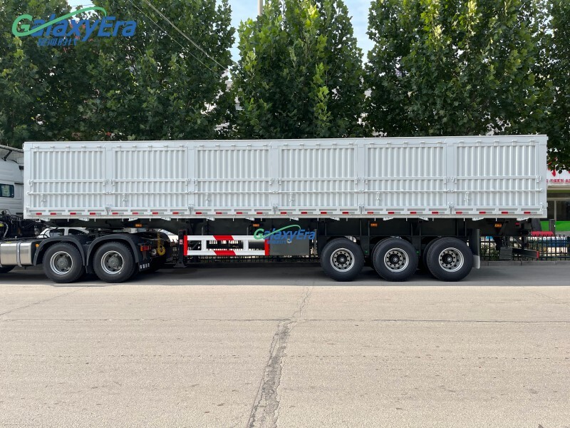 3 Axle Side Dump Trailer Sor Sale