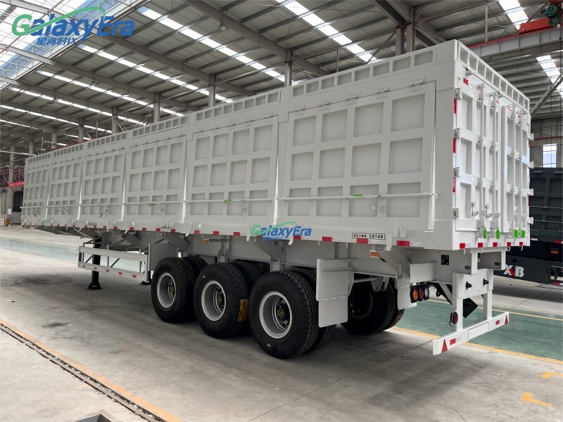 3 Axle Side Dump Trailer Sor Sale