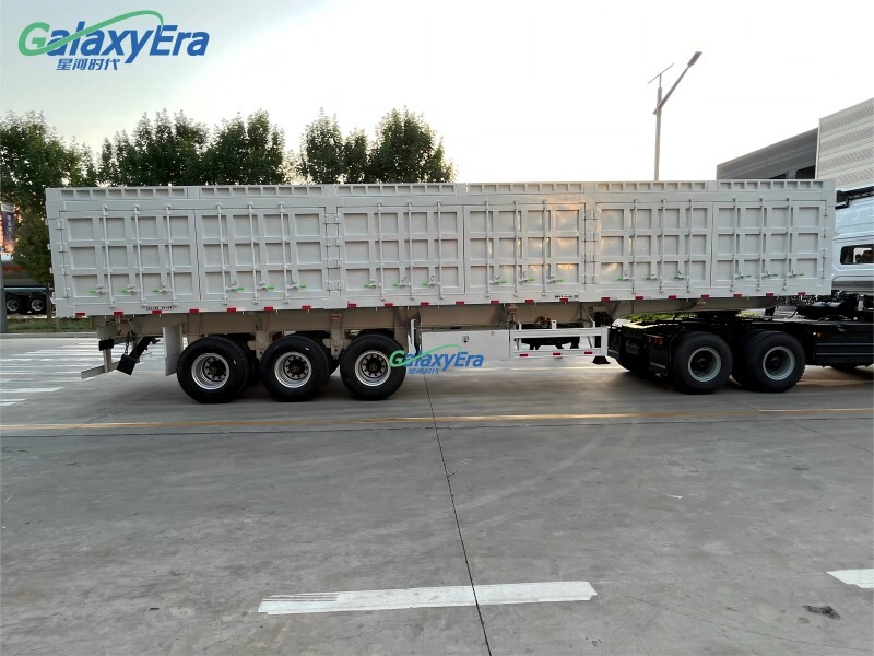 3 Axle Side Dump Trailer Sor Sale