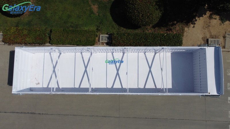 3 Axle Side Dump Semi Trailer