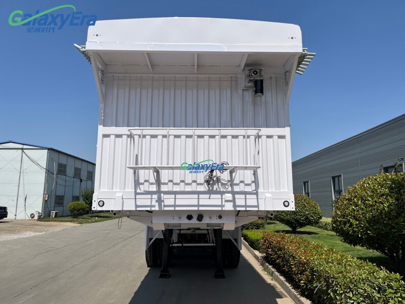 3 Axle Side Dump Semi Trailer