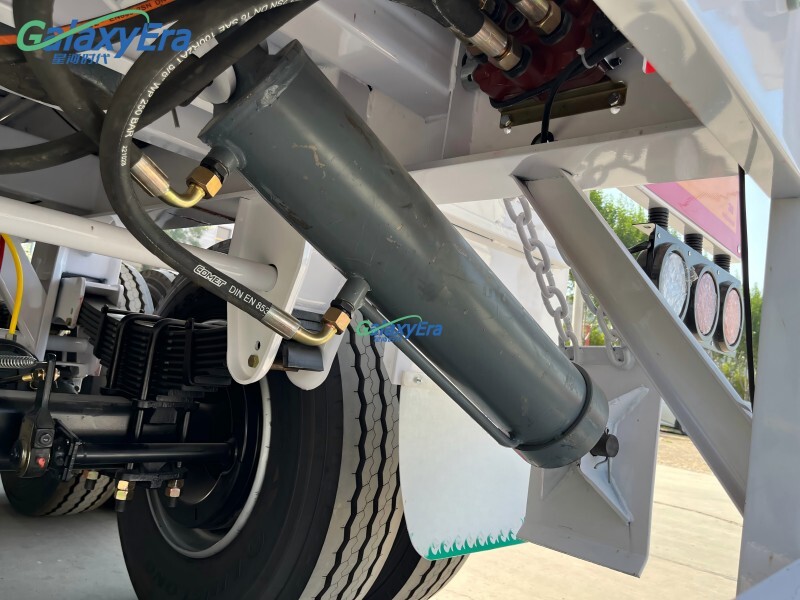 3 Axle Side Dump Semi Trailer