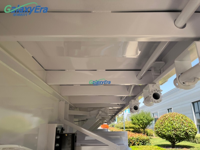 3 Axle Side Dump Semi Trailer