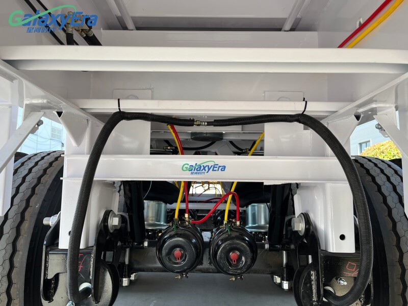 3 Axle Side Dump Semi Trailer