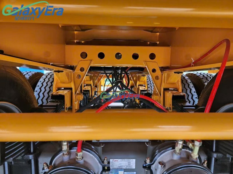 Tri Axle Drop Side Semi Trailer