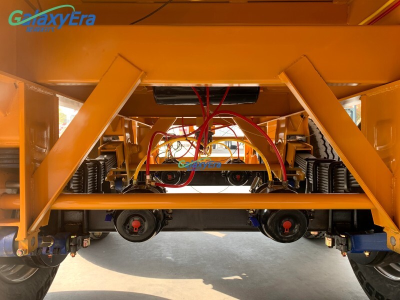 Tri Axle Drop Side Semi Trailer