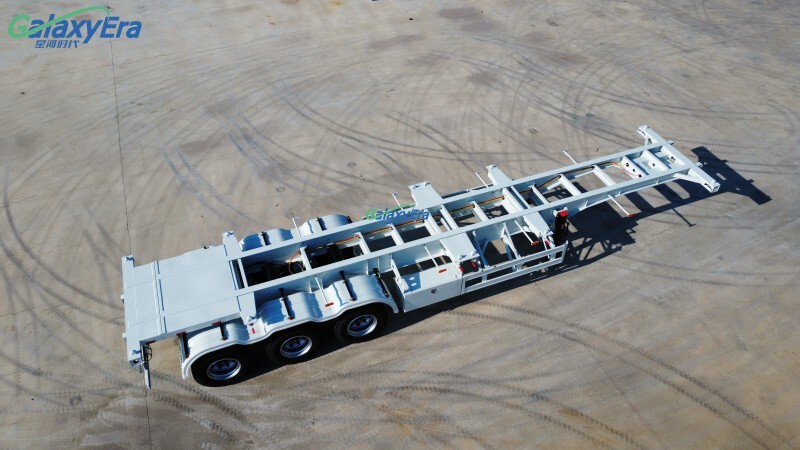 2 Axle 40 FT Container Chassis Trailer