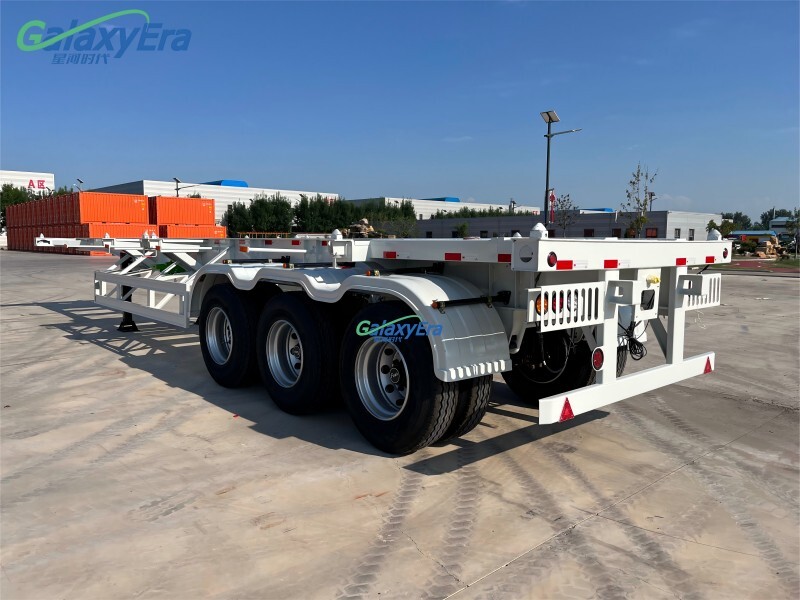 2 Axle 40 FT Container Chassis Trailer