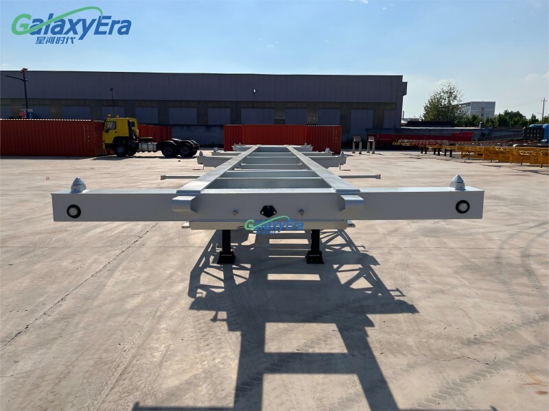 2 Axle 40 FT Container Chassis Trailer