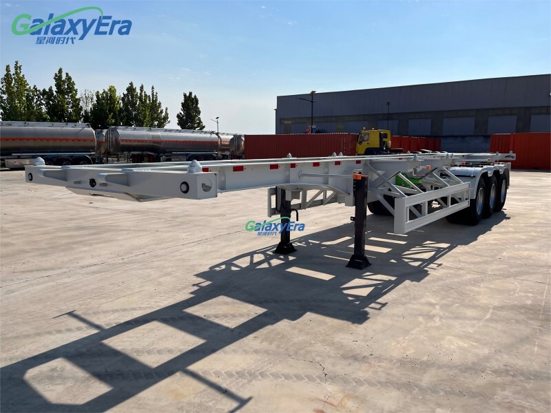 2 Axle 40 FT Container Chassis Trailer