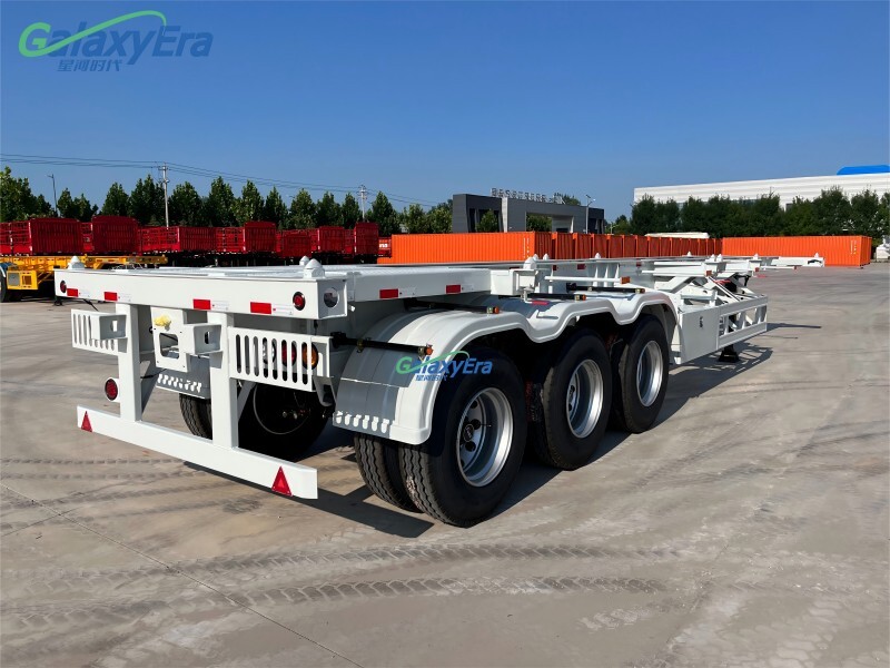 2 Axle 40 FT Container Chassis Trailer