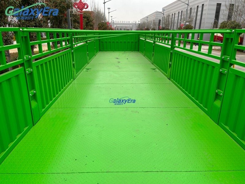 3 Axles Cargo Fence Semi Trailer 