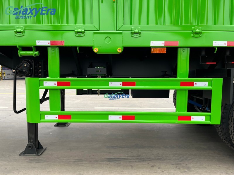 3 Axles Cargo Fence Semi Trailer 