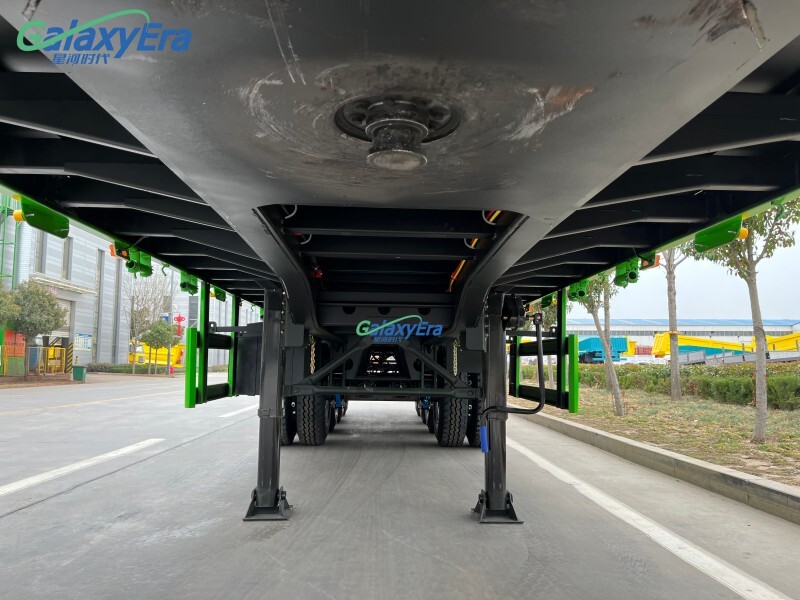 3 Axles Cargo Fence Semi Trailer 