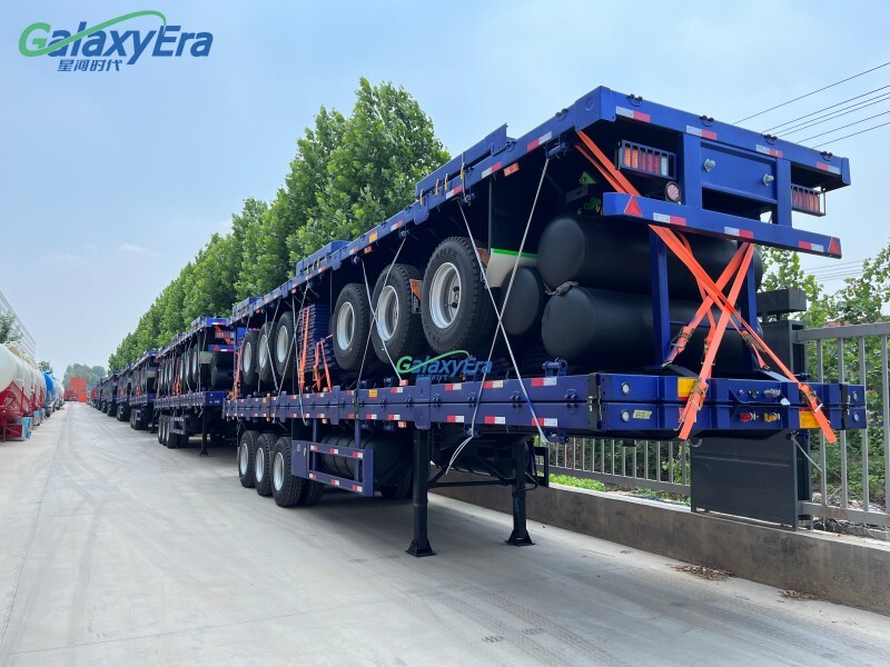 4 Axle Fence Cargo Truck Trailer