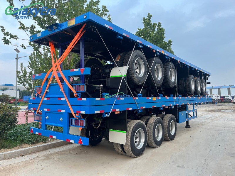 4 Axle Fence Cargo Truck Trailer