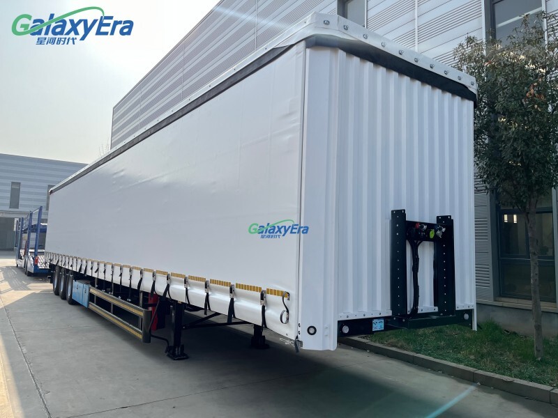 3 Axle Curtain Side Trailer For Sale