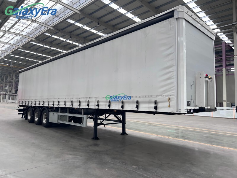 3 Axle Curtain Side Trailer For Sale