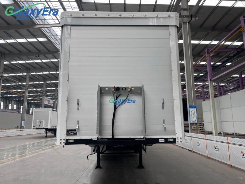 Curtain Side Semi Trailer