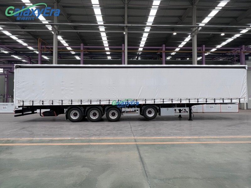 Curtain Side Semi Trailer