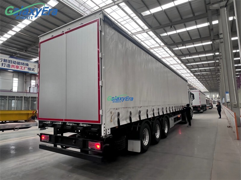 Curtain Side Semi Trailer