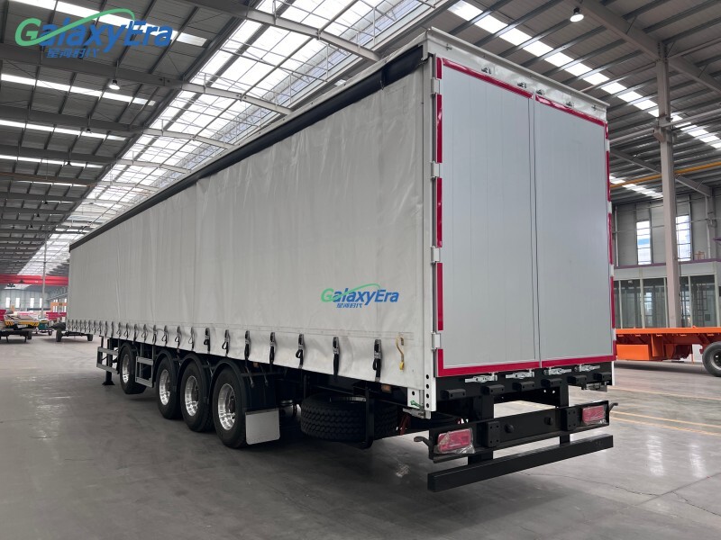 Curtain Side Semi Trailer