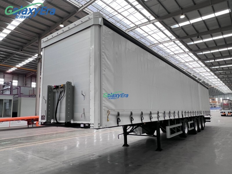 Curtain Side Semi Trailer