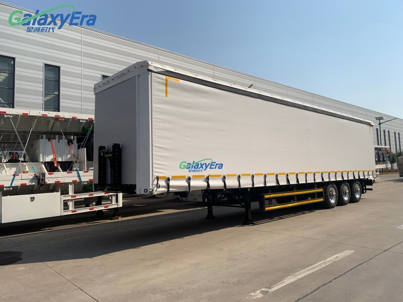Curtain Side Semi Trailer