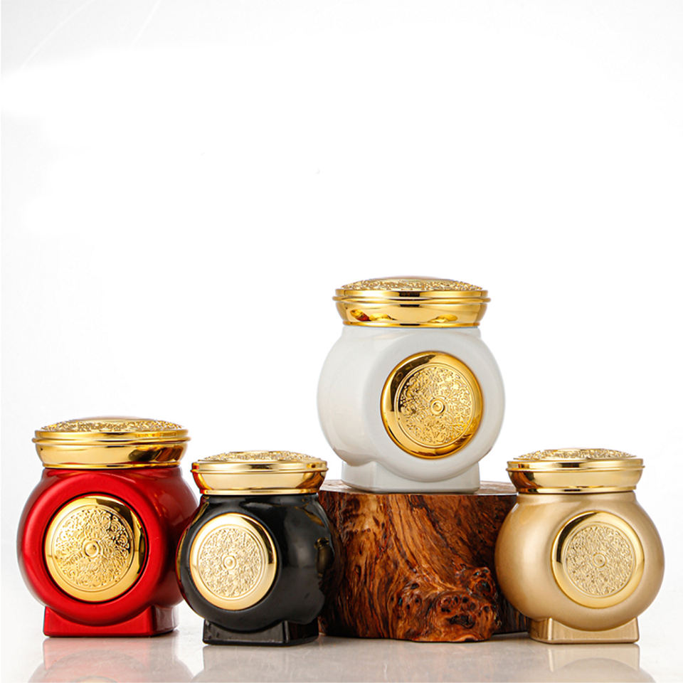 حاوية كريمة مستديرة