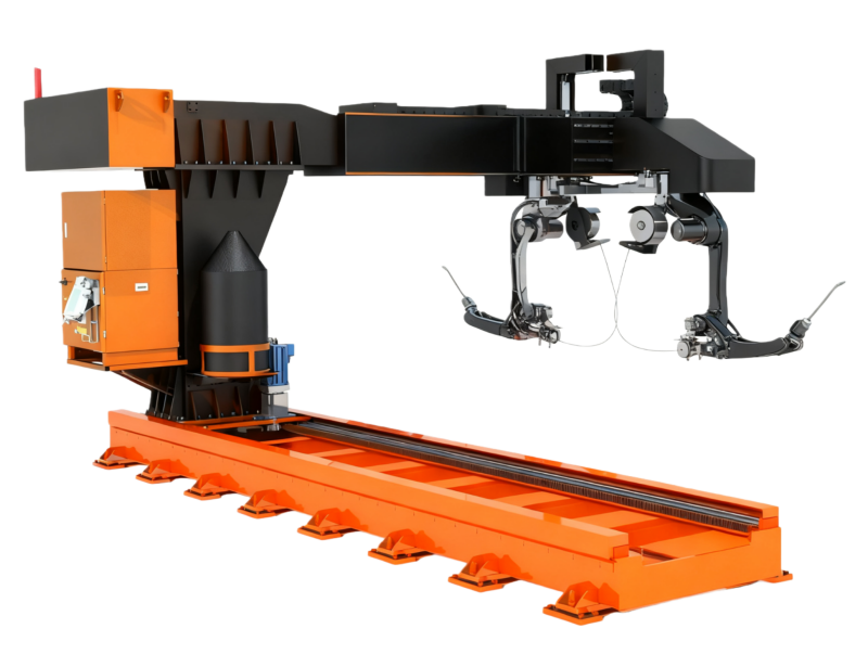 9 axis Cantilever-type AI Welding robot workstation