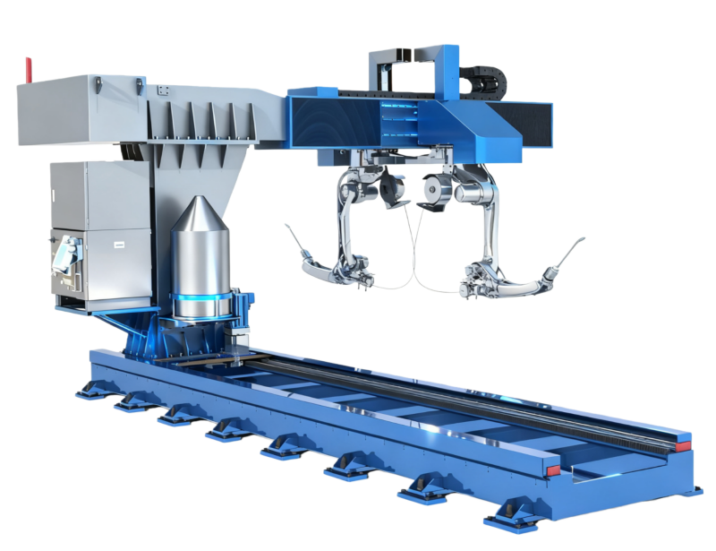 9 axis Cantilever-type AI Welding robot workstation