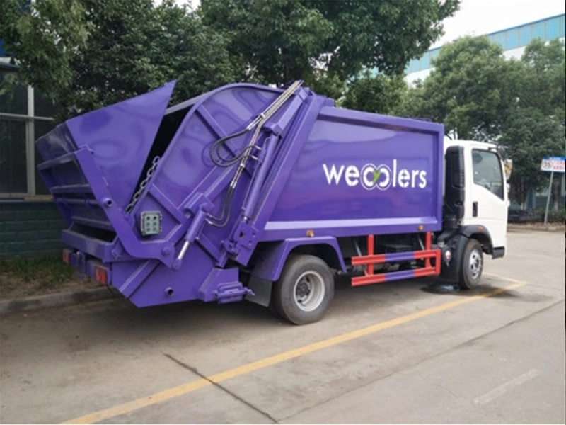 Sinotruk 6m³ Compressed Refuse Trucks