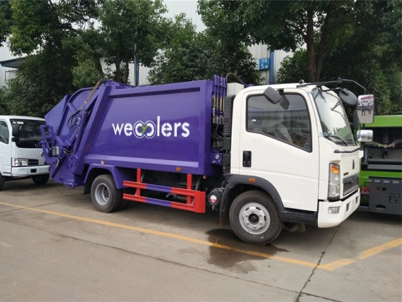 Sinotruk 6m³ Compressed Refuse Trucks