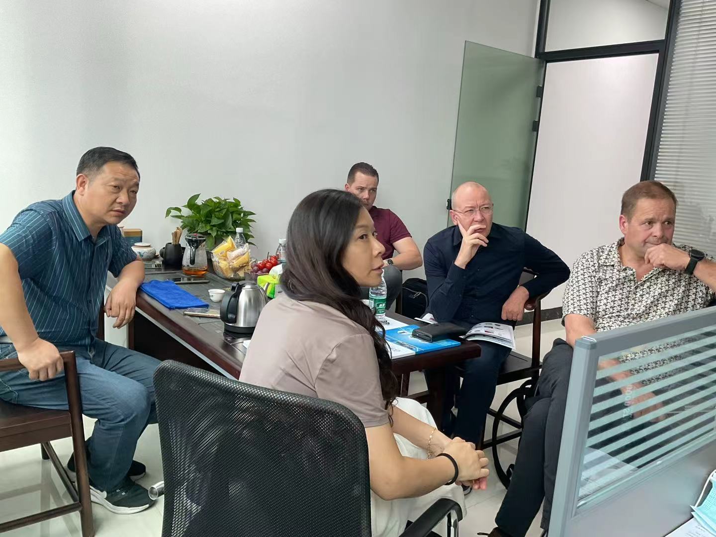 On October 15, 2025, have another meeting with the Dutch client.