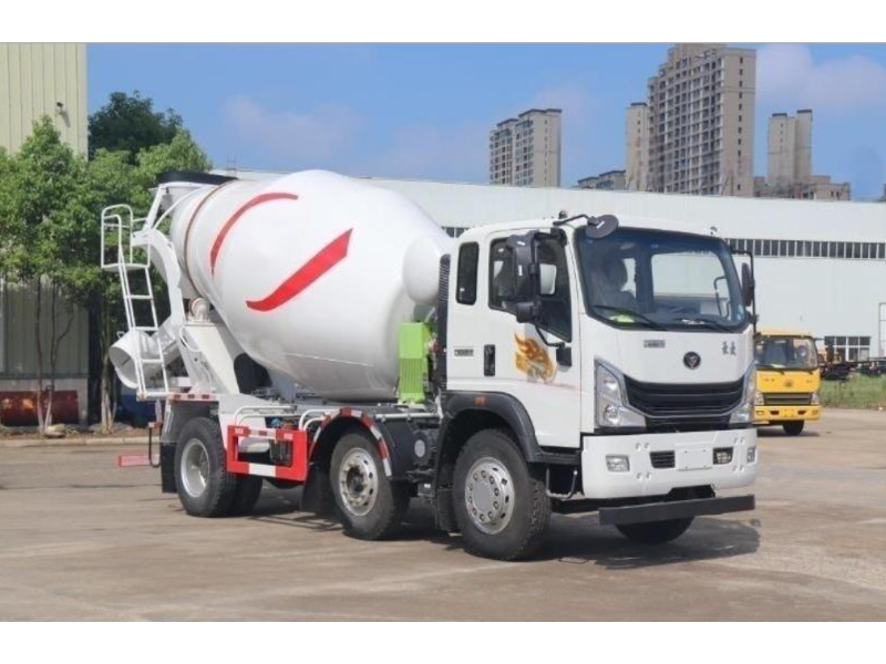 Shagang Homa Small Triple-Axis Concrete Mixer Truck