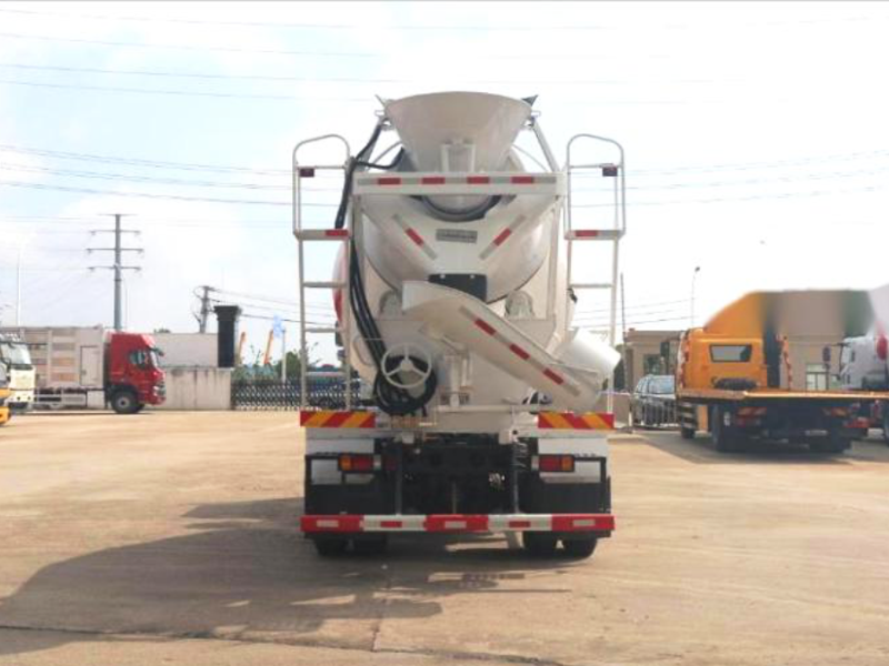 Shagang Homa Small Triple-Axis Concrete Mixer Truck