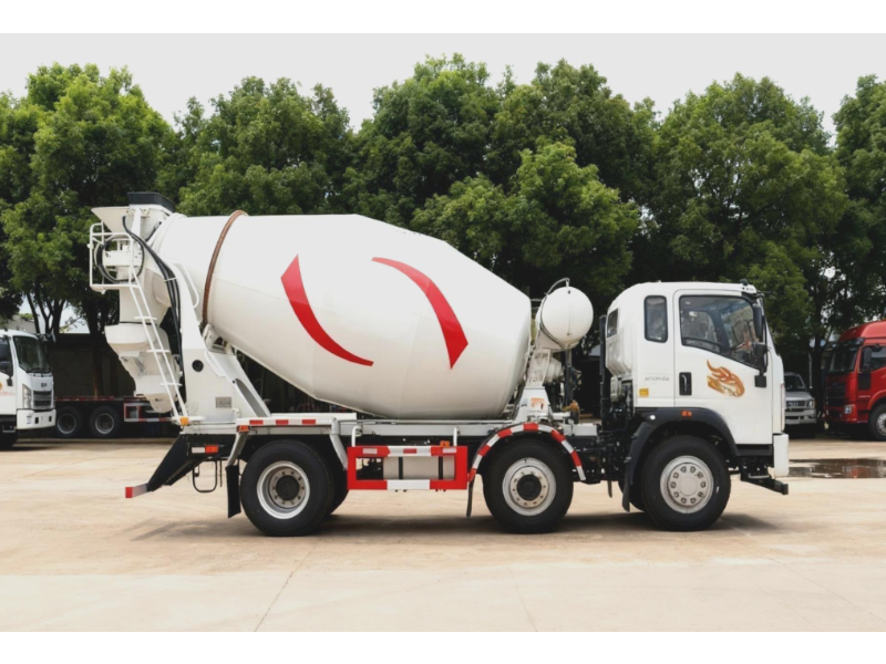 Shagang Homa Small Triple-Axis Concrete Mixer Truck