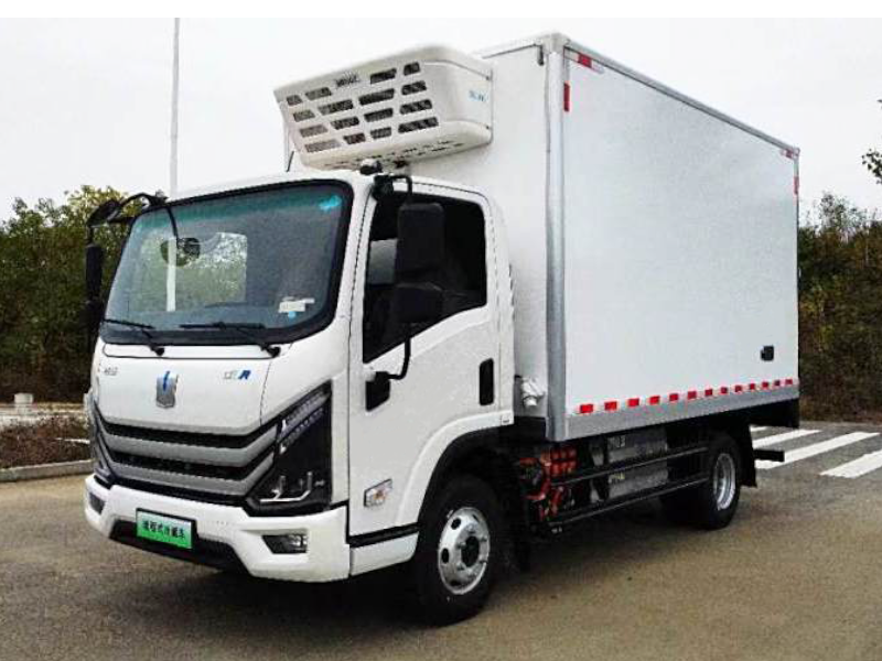 Geely's long-range electric refrigerated truck with extended battery life