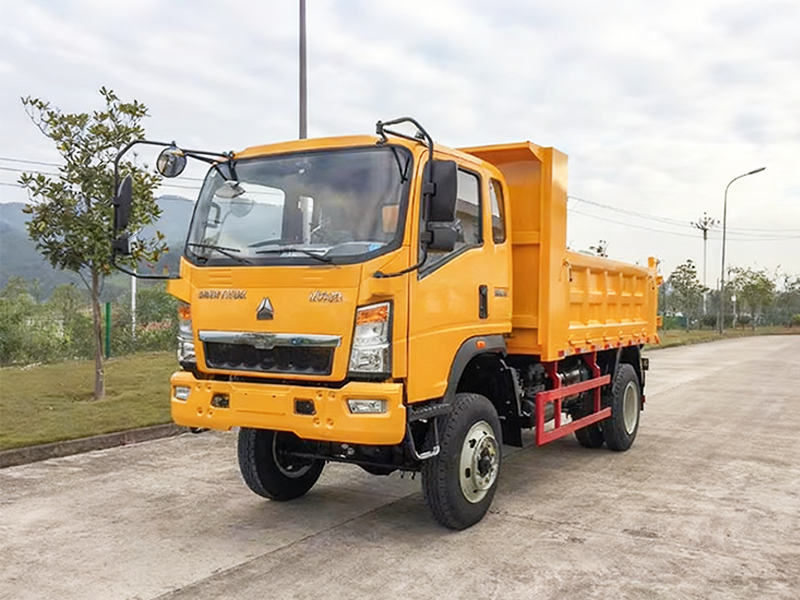 Shagang 4X4 5-10 ton dump truck