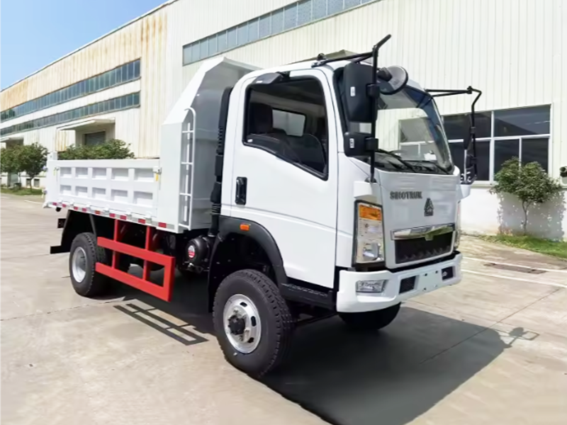 Shagang 4X4 5-10 ton dump truck