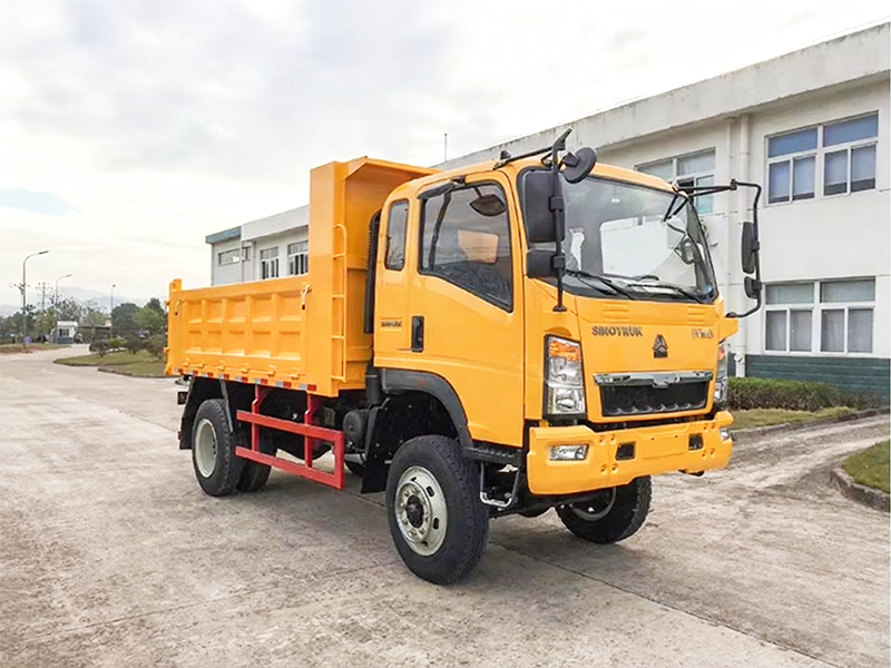 Shagang 4X4 5-10 ton dump truck