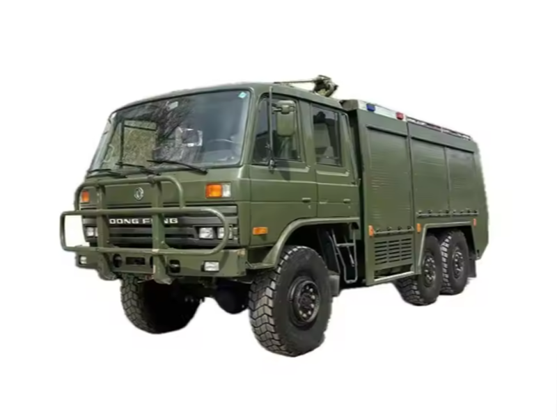 Dongfeng fire engine, Cummins 190 horsepower, 6-speed transmission