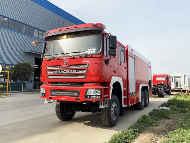 Shaanxi Auto Delong F3000 6X4 12,000-liter water foam fire truck