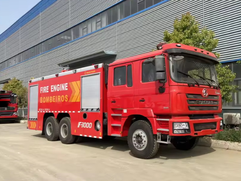 Shaanxi Auto Delong F3000 6X4 12,000-liter water foam fire truck