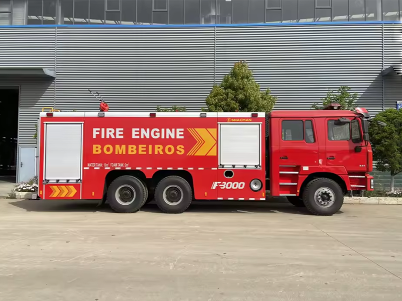 Shaanxi Auto Delong F3000 6X4 12,000-liter water foam fire truck