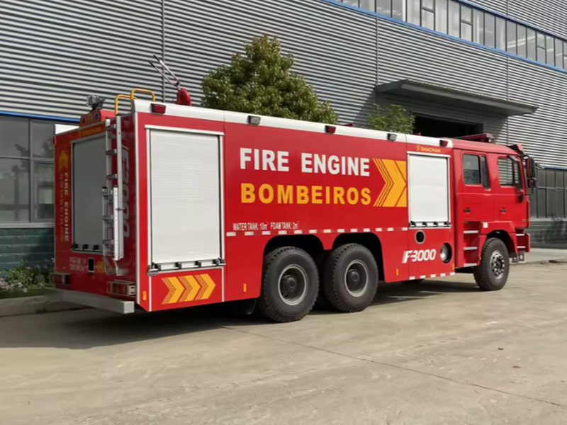 Shaanxi Auto Delong F3000 6X4 12,000-liter water foam fire truck